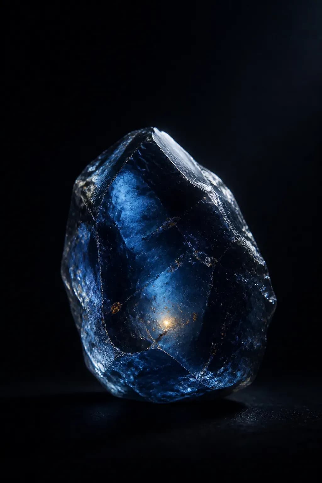 AI-generated scent-note visual: amber