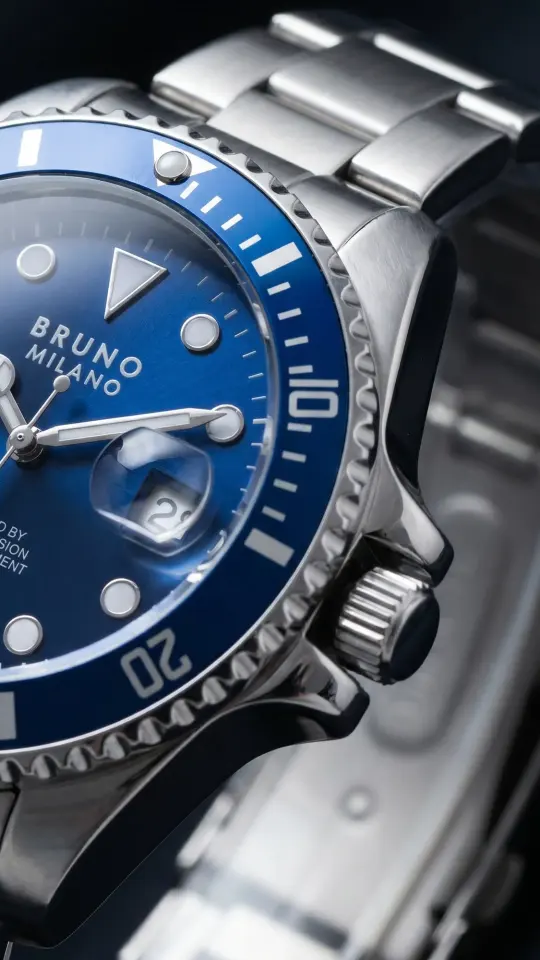 Bruno Milano watch catalog shot made by Helium